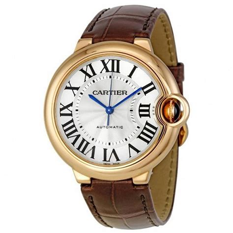 cartier watches leather strap|cartier watches women leather strap.